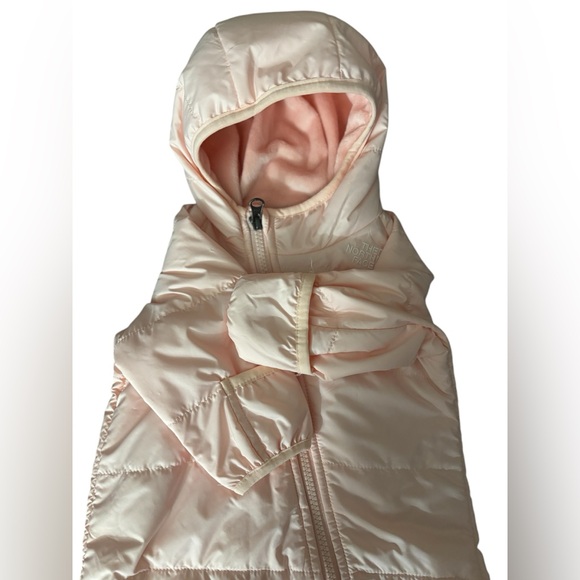 The North Face Infant Kid's Cozy Bunting-RTO One Piece Pink Salt NWOT  0-3 month - Picture 5 of 10